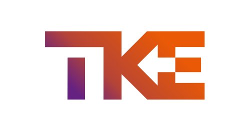 TKE logo, representing a leading elevator service company, showcasing modern design and vibrant colors.